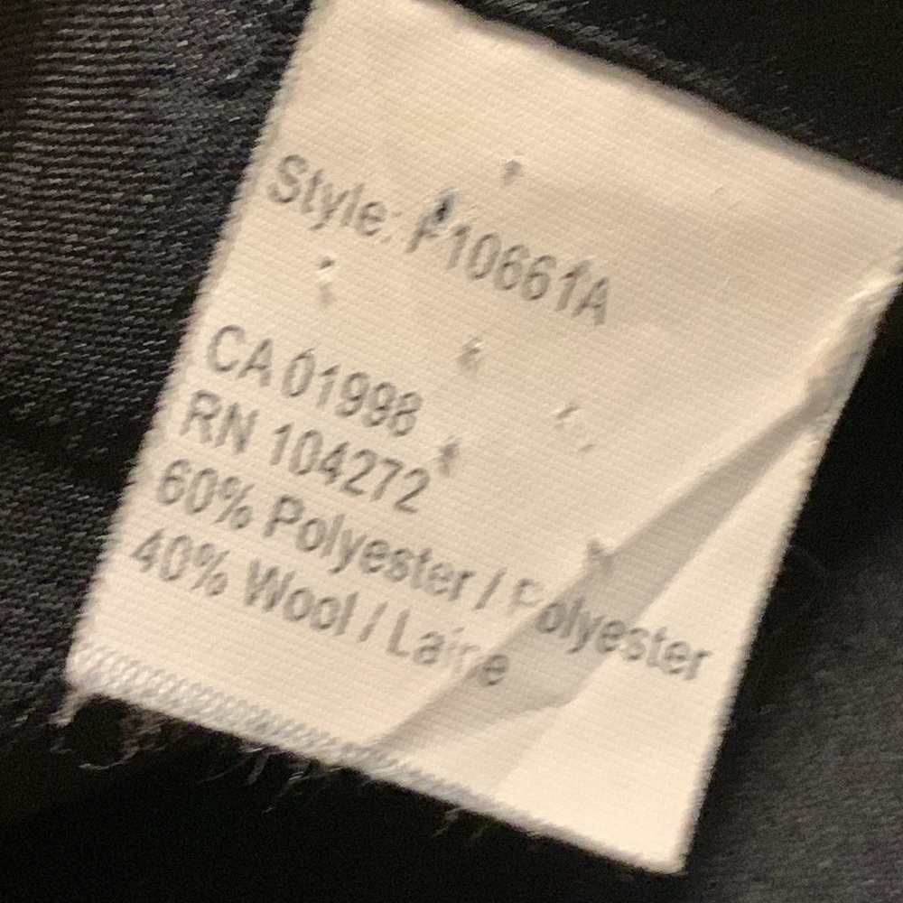 Spanner Wool Blend Zip Front Jacket - image 4